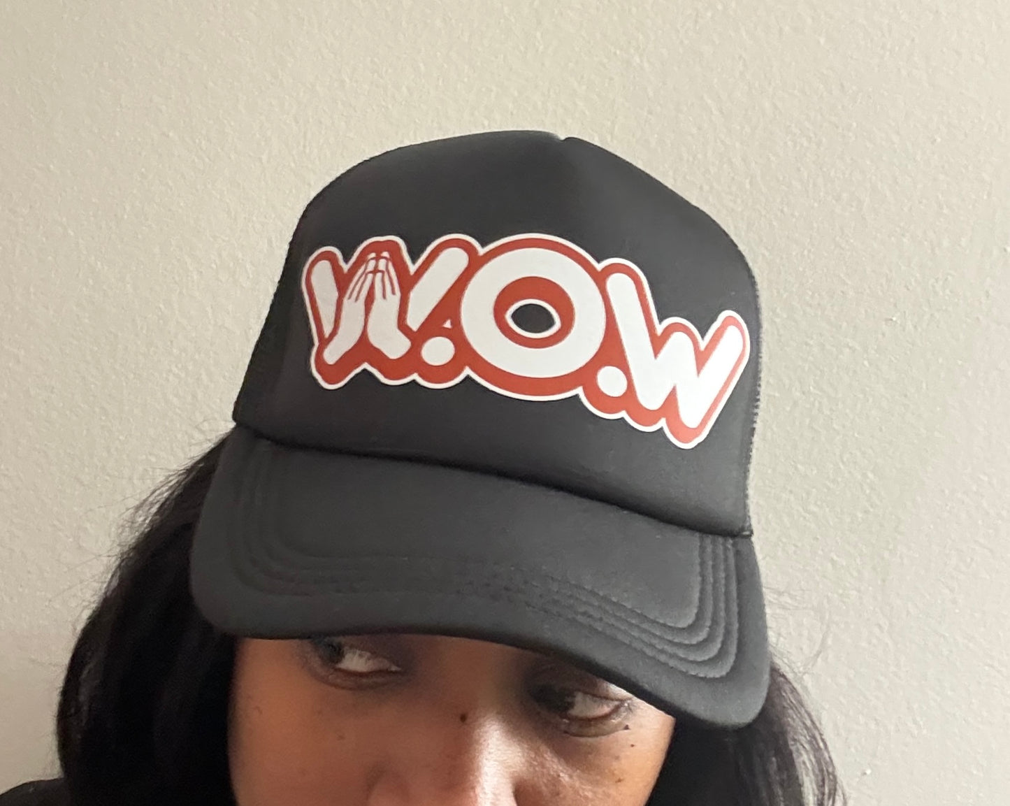 W.O.W. Trucker Hat (Worship Over Worry)